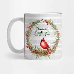 Red Cardinal Christmas Beauty A1 Mug